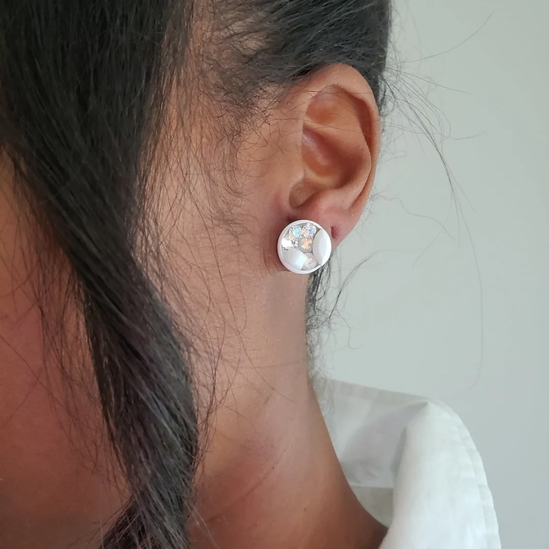 Staci Stud Cloud  Earrings