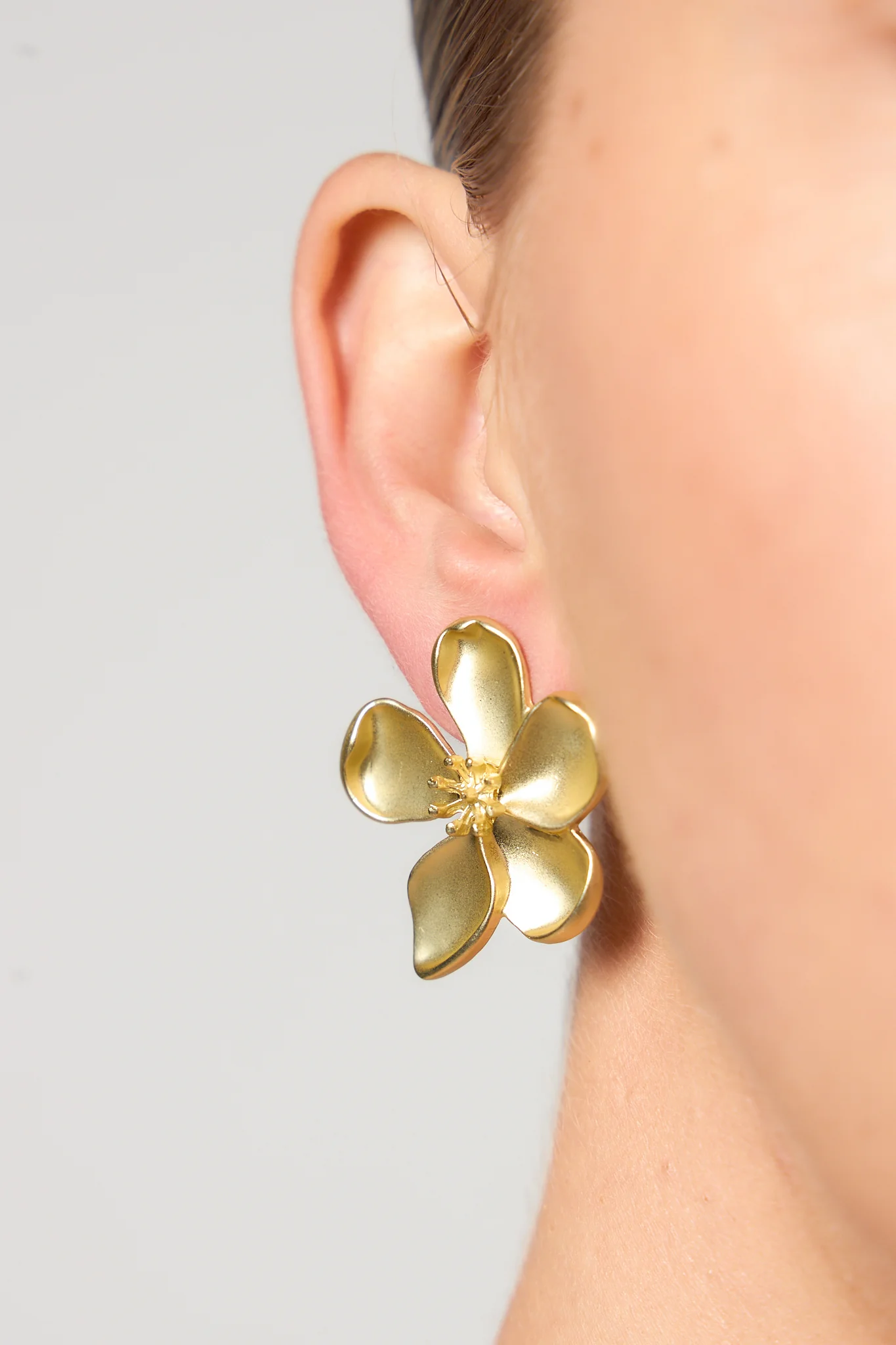 Fleur Earrings - Gold